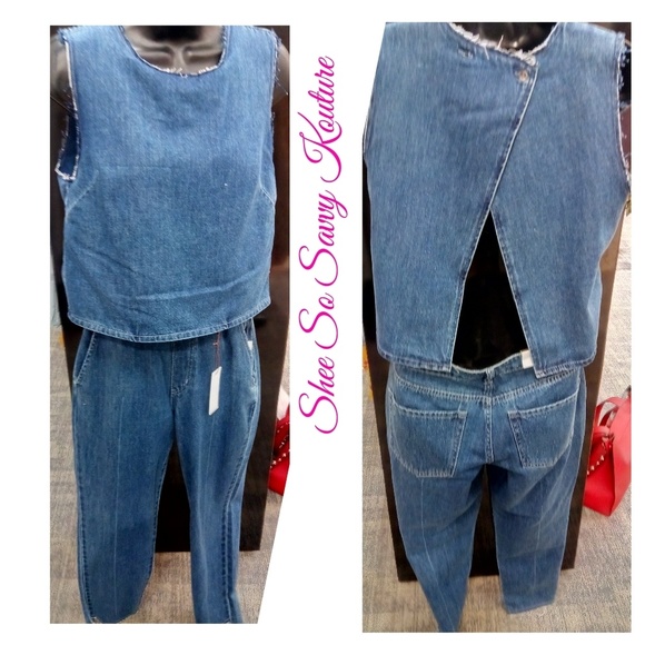 ella moss denim jumpsuit